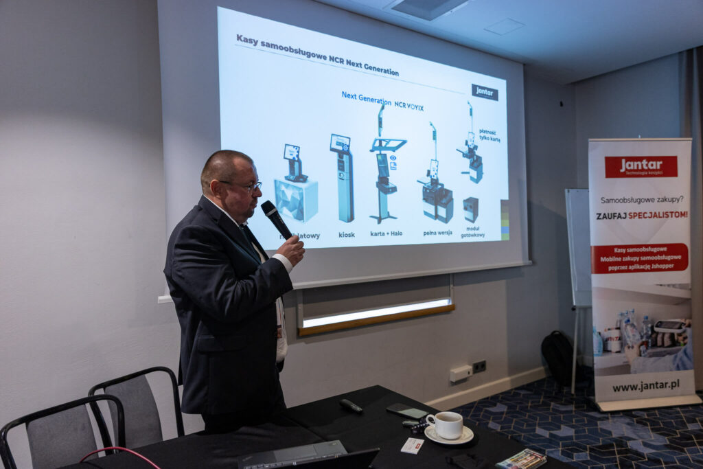 Arkadiusz Stachańczyk na Śniadaniu dla piekarni, cukierni i kawiarni Jantar