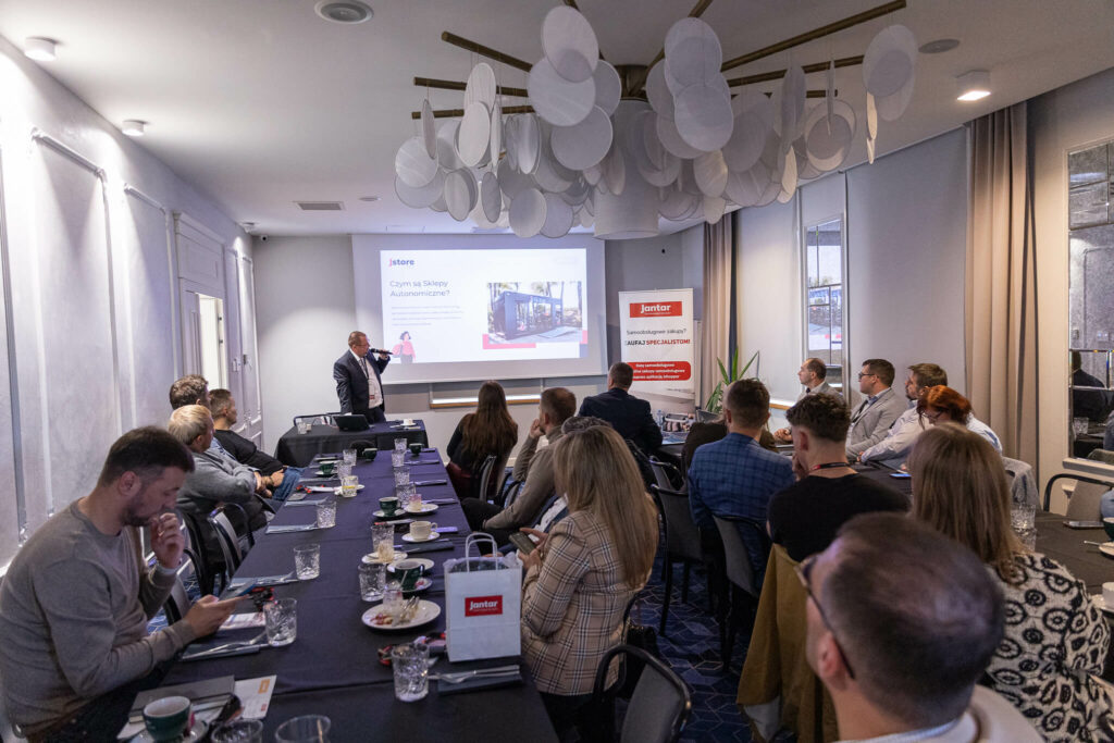 prezentacja na Śniadaniu dla piekarni, cukierni i kawiarni Jantar