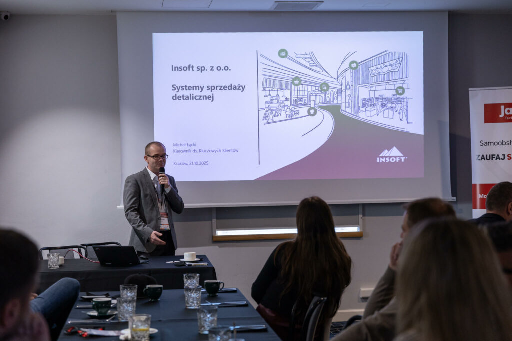 prezentacja na Śniadaniu dla piekarni, cukierni i kawiarni Jantar