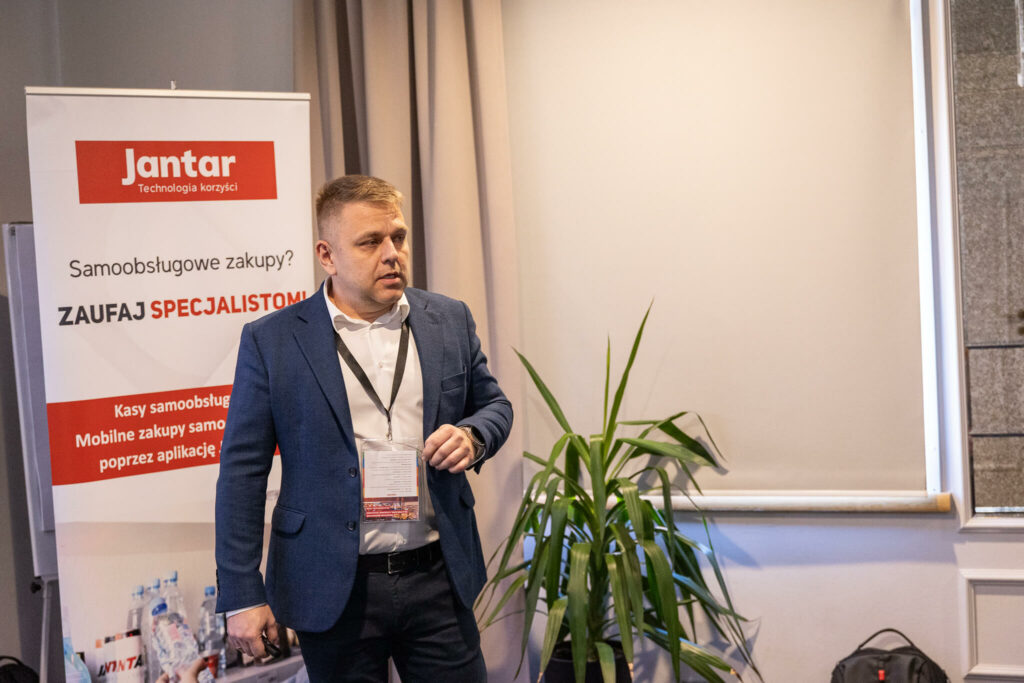 Łukasz Matura na Śniadaniu dla piekarni, cukierni i kawiarni Jantar